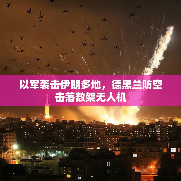 以军袭击伊朗多地，德黑兰防空击落数架无人机