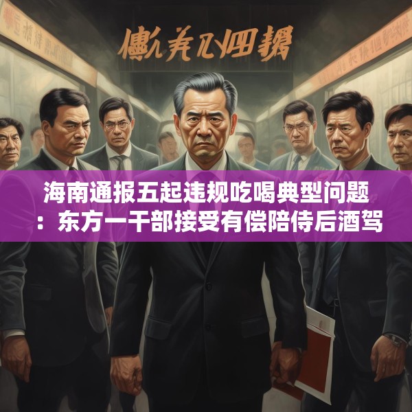 海南通报五起违规吃喝典型问题：东方一干部接受有偿陪侍后酒驾，被“双开”并移送审查起诉