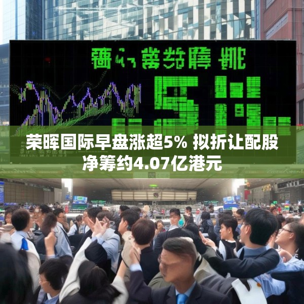 荣晖国际早盘涨超5% 拟折让配股净筹约4.07亿港元